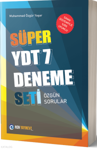 NSN Yayınevi Süper YDT 7 Deneme Seti
