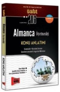 Öabt Almanca Öğretmenliği Konu Anlatımlı 2016