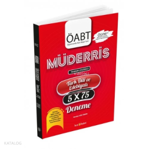 Öabt Müderris Türk Dili Edebiyatı ;Tamamı Çözümlü Deneme
