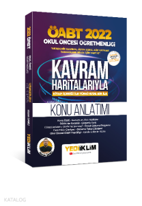 ÖABT Okul Öncesi Öğretmenliği;Kavram Haritalarıyla Konu Anlatımı