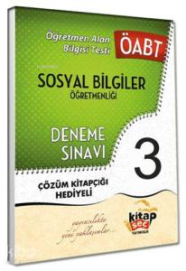 ÖABT Sosyal Bilgiler Öğretmenliği Tamamı Çözümlü 2015; 3 Deneme Sınavı
