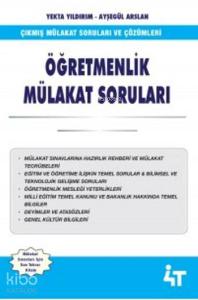 Öğretmenlik Mülakat Soruları