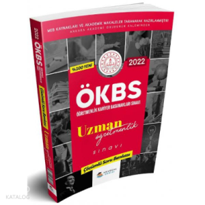 Ökbs Uzman Öğretmenlik Çözümlü -Sb- 2022