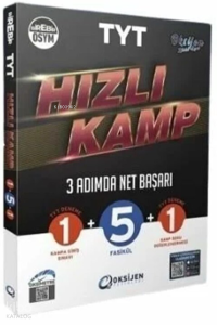 Oksijen Yayınları TYT Hızlı Kamp 3 Adımda Net Başarı