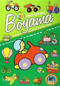 Okul Öncesi Boyama - Etkinlikli Eğlenceli Dev Boyama Kitabı (5 Kitap Takım)