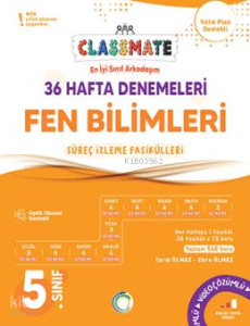 Okyanus Yayınları 5. Sınıf Classmate 36 Hafta Denemeleri Fen Bilimleri