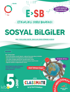 Okyanus Yayınları 5. Sınıf Classmate (ESB) Sosyal Bilgiler Etkinlikli Soru Bankası