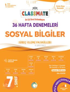 Okyanus Yayınları 7. Sınıf Classmate 36 Hafta Denemeleri Sosyal Bilgiler