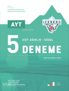 Okyanus Yayınları Ayt Iceberg 5 Deneme Eşit Ağırlık-Sözel