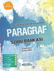 Okyanus Yayınları YKS Paragraf Özel Ders Konseptli Konu Özetli Soru Bankası Okyanus Y