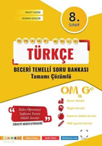 Omage 8. Sınıf  Gold Türkçe Soru Bankası