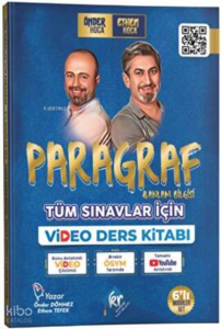 Önder Hoca & Ethem Hoca Tüm Sınavlar Için Paragraf ve Anlam Bilgisi Video Ders Kitabı KR Akademi Yayınları