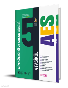 Optik Yayınları 5. Sınıf Din Kültürü ve Ahlak Bilgisi AES Etkinlikli Soru Bankası