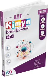 Orbital Yayınları AYT Kimya 25 x 13 Branş Denemeleri