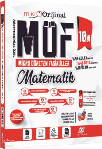 Orijinal Yayınları 10. Sınıf Matematik MÖF Mikro Öğreten 5'li Fasikül Seti