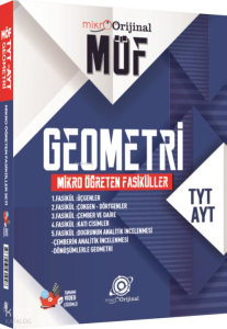 Orijinal Yayınları Mikro TYT AYT Geometri MÖF Mikro Öğreten Fasiküller Set