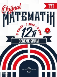 Orijinal Yayınları TYT Matematik 12 li Deneme Sınavı