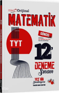 Orijinal Yayınları TYT Matematik 12'li Deneme Sınavı