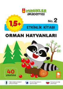 Orman Hayvanları Etkinlik Kitabı - Minikler Akademisi - 2