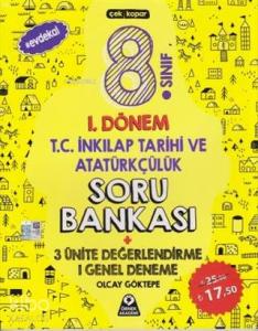 Örnek Akademi Yayınları 8. Sınıf 1. Dönem LGS T.C. İnkılap Tarihi ve Atatürkçülük Soru Bankası Örnek Akademi 