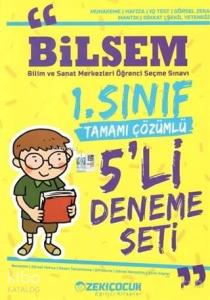 Örnek Akademi Yayınları Zeki Çocuk 1. Sınıf Bilsem 5 li Deneme Seti Örnek Akademi