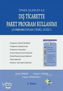 Örnek İşlemler ile Dış Ticarette Paket Program Kullanımı; Evrim Programı - Temel Düzey