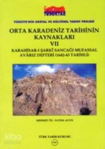 Orta Karadeniz Tarihinin Kaynakları VII