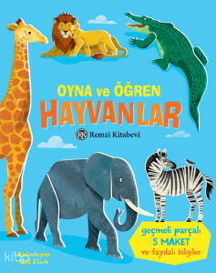 Oyna ve Öğren - Hayvanlar (Ciltli)