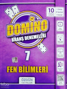 Özgün 7. Sınıf Fen Bilimleri Domino Branş Denemeleri
