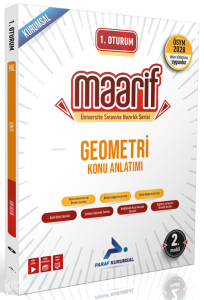 Paraf 2028 Maarif Geometri Konu Anlatımı (2. Modül)
