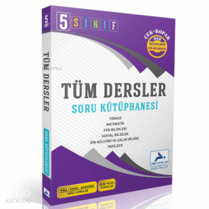 Paraf 5.Sınıf Tüm Dersler Soru Kütüphanesi