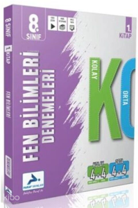 Paraf 8. Sınıf Fen Bilimleri Kolay Orta Branş Deneme