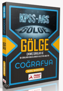 Paraf Akademi KPSS - AGS Gölge Coğrafya Soru Bankası