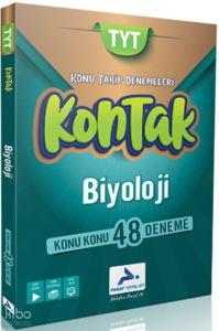 Paraf Akademi TYT Biyoloji Kontak Konu Takip Denemeleri 48'li Deneme