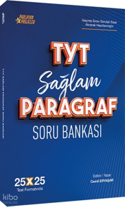 Parlayan Projeler 2025 TYT Sağlam Paragraf Soru Bankası 25x25 Deneme Formatında