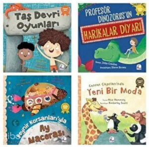 Pedagog Onaylı Uyku Vakti Hikayeleri Seti 4 (4 Kitap)