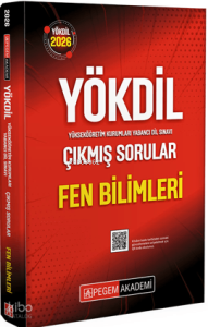 Pegem Akademi 2026 YÖKDİL Fen Bilimleri Çıkmış Sorular