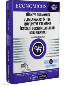 Pegem Akademi KPSS A Grubu Economicus Türkiye Ekonomisi, Uluslararası İktisat, Büyüme ve Kalkınma, İktisadi Doktrinler Tarihi Konu Anlatımı