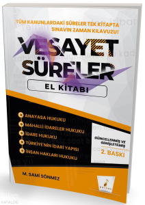 Pelikan Vesayet Süreler El Kitabı