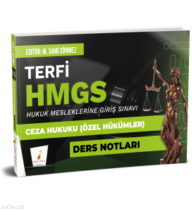 Pelikan Yayınevi Terfi HMGS Ceza Hukuku Özel Hükümler Ders Notları