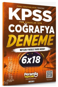 Peramila KPSS Coğrafya 6 Deneme Çözümlü