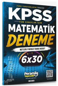 Peramila KPSS Matematik 6 Deneme Çözümlü