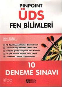 Pinpoint ÜDS Fen Bilimleri 10 Deneme Sınavı