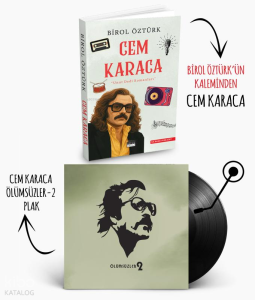Plaklı Kitaplar - Cem Karaca - Ölümsüzler 2  - Plak