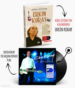 Plaklı Kitaplar - Erkin Koray - Tek Başına Konser Plak