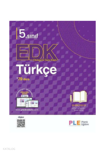 PLE Yayınları 5.Sınıf - Türkçe Etkileşimli Ders Kitabı - Set