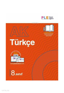PLE Yayınları 8.Sınıf - Türkçe Alıştırma Kitabı