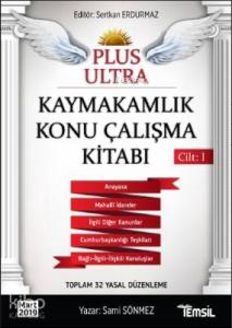 Plus Ultra Kaymakamlık Konu Çalışma Kitabı - Cilt 1