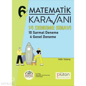 Plüton Yayınları Matematik Karavanı 6. Sınıf 14 Deneme Sınavı