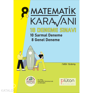 Plüton Yayınları Matematik Karavanı LGS 8. Sınıf 18 Deneme Sınavı